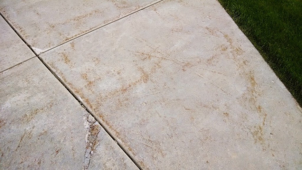 Rust Stains On Driveway