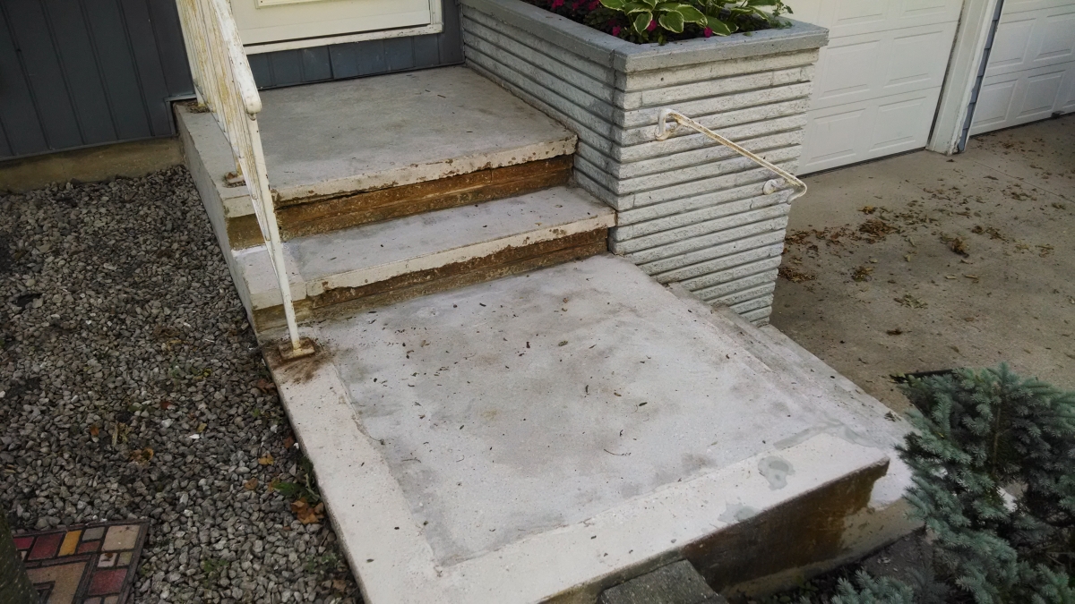 Stoop Resurfacing After