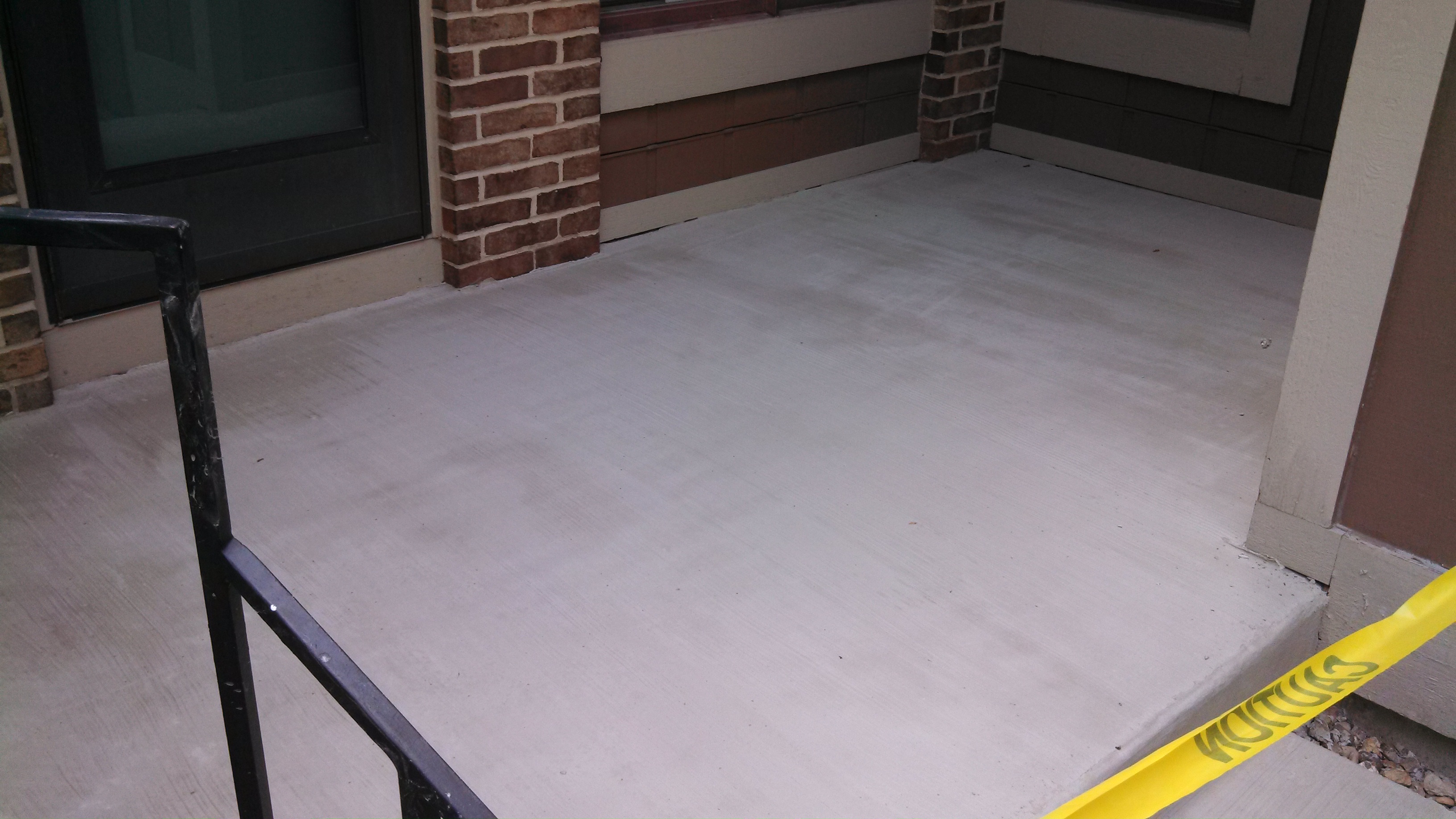 Concrete resurfacing project